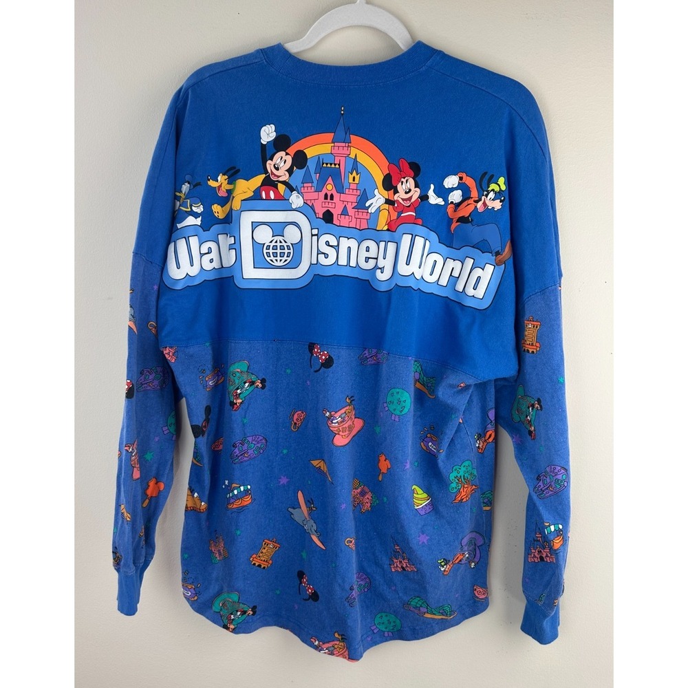 Walt Disney World Play in the Park Mickey & Friends Spirit Jersey Blue Unisex M - Picture 11 of 12